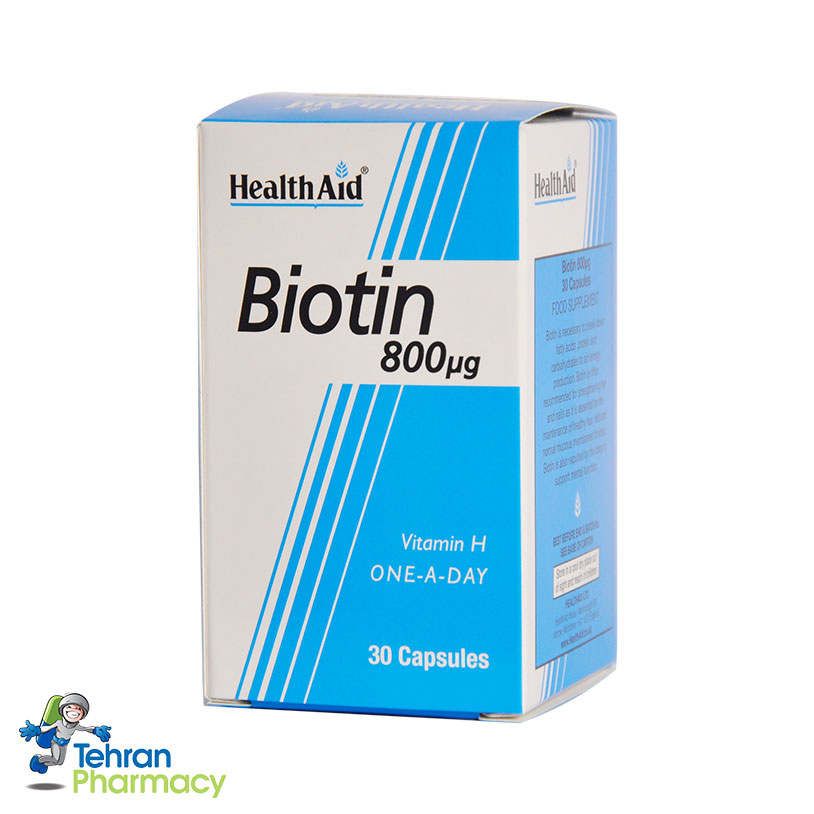 بیوتین 800 هلث اید - Health Aid Biotin